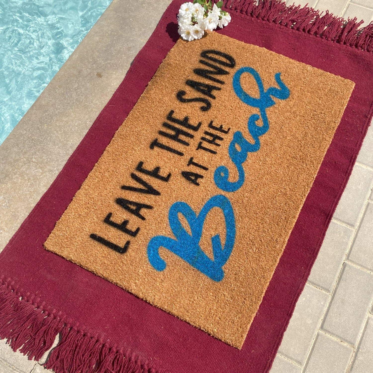 Leave the Sand at the Beach