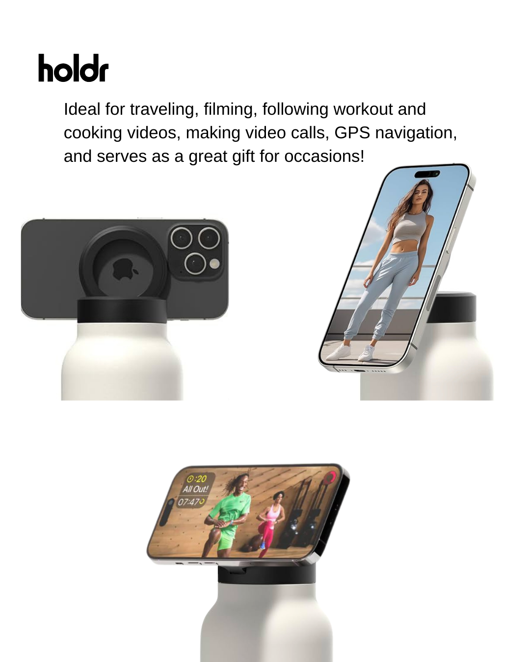holdr MagSafe Water Bottle