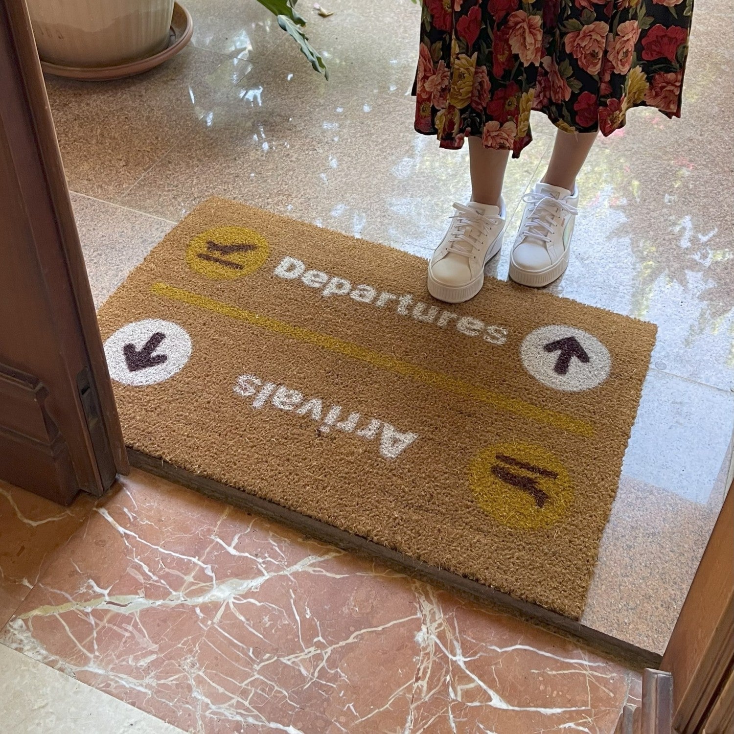 Arrivals - Departures