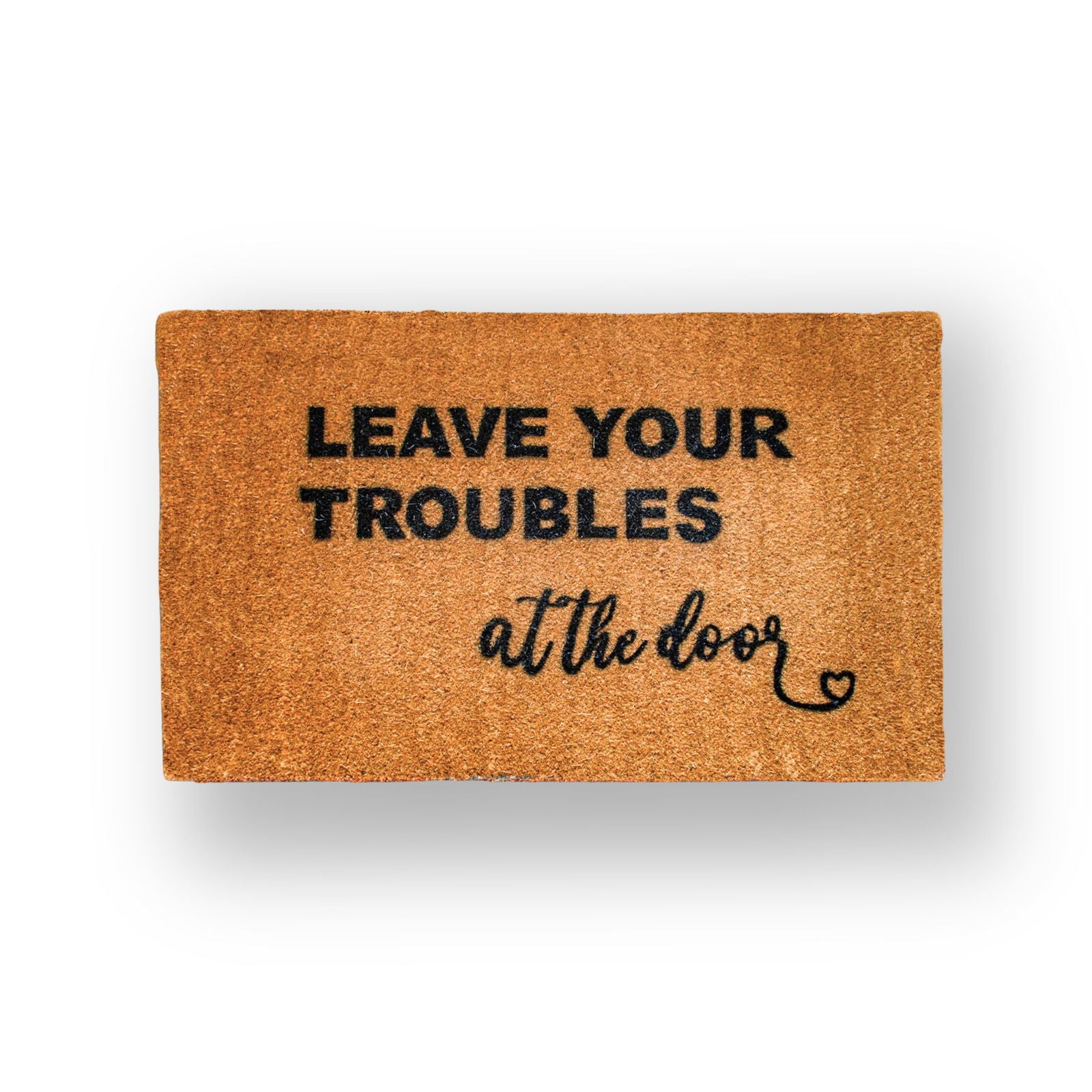 Leave Your Troubles at the Door - TheMatHomes