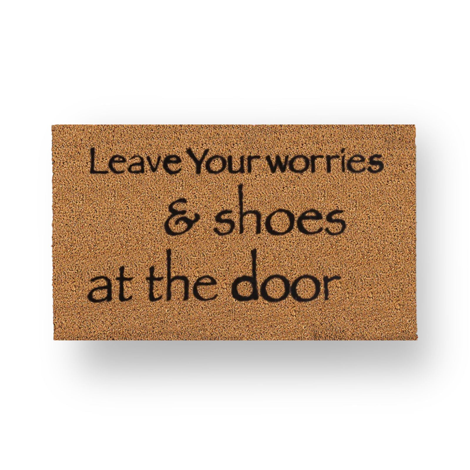Leave Your Worries and Shoes at the Door - TheMatHomes
