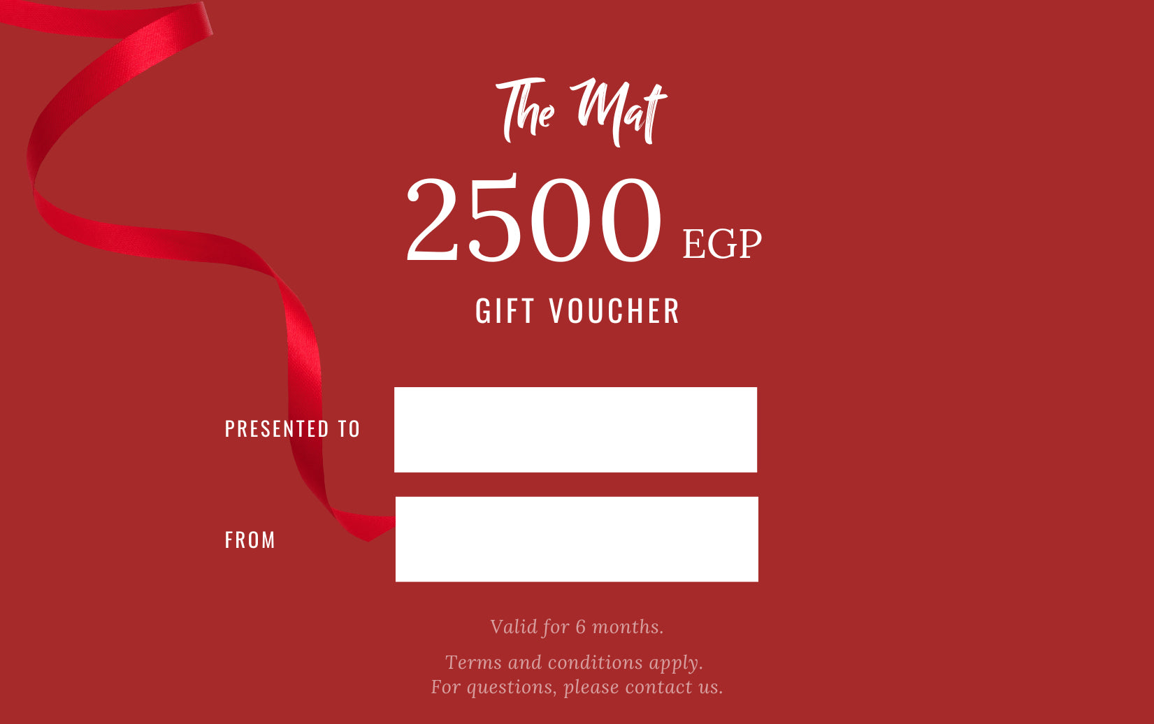 The Mat Gift Card