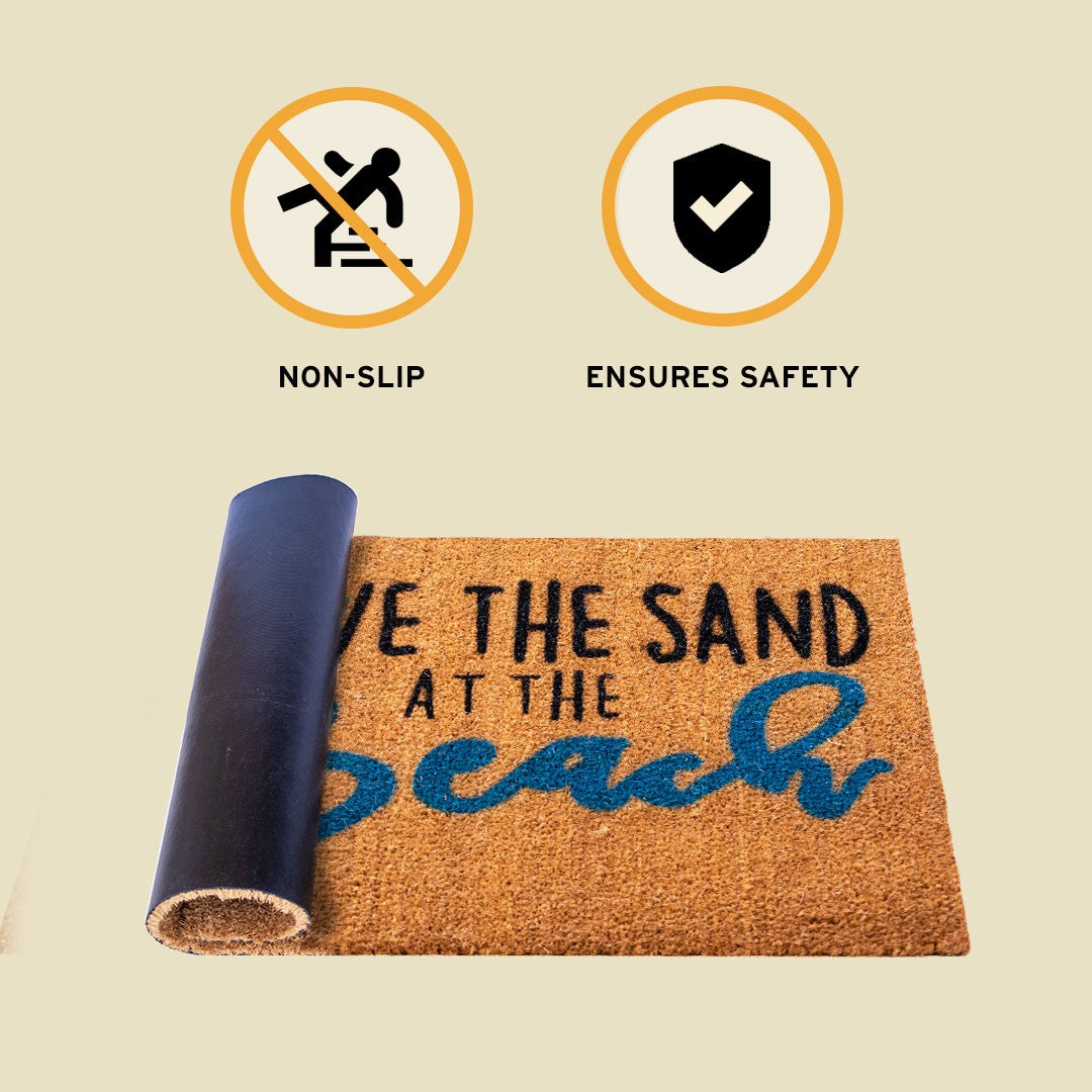 Leave the Sand at the Beach