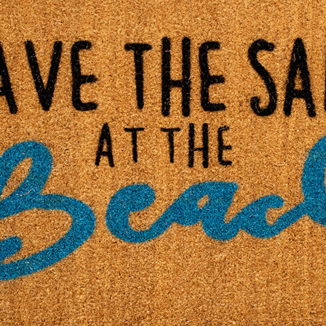 Leave the Sand at the Beach