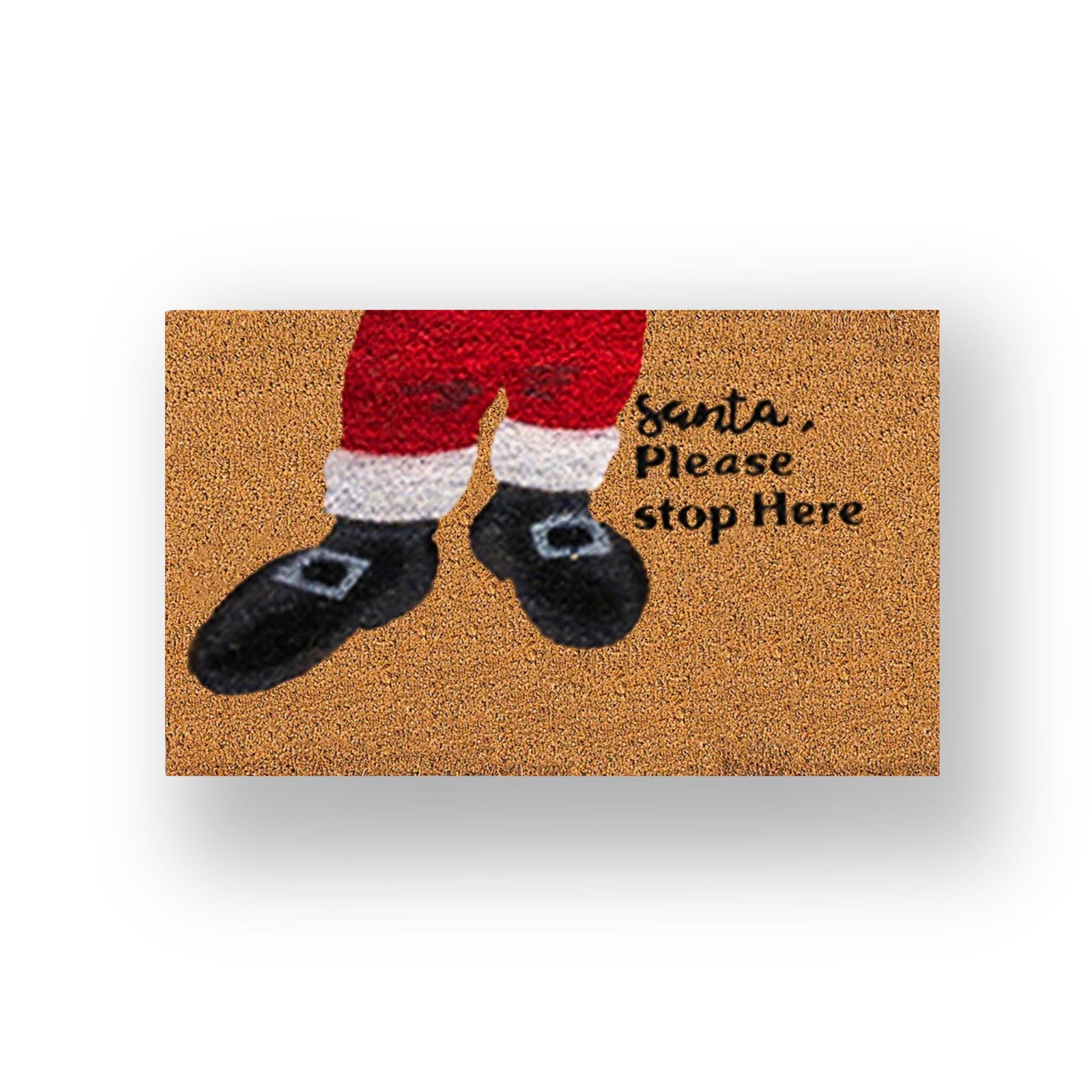 Santa Please Stop Here - TheMatHomes