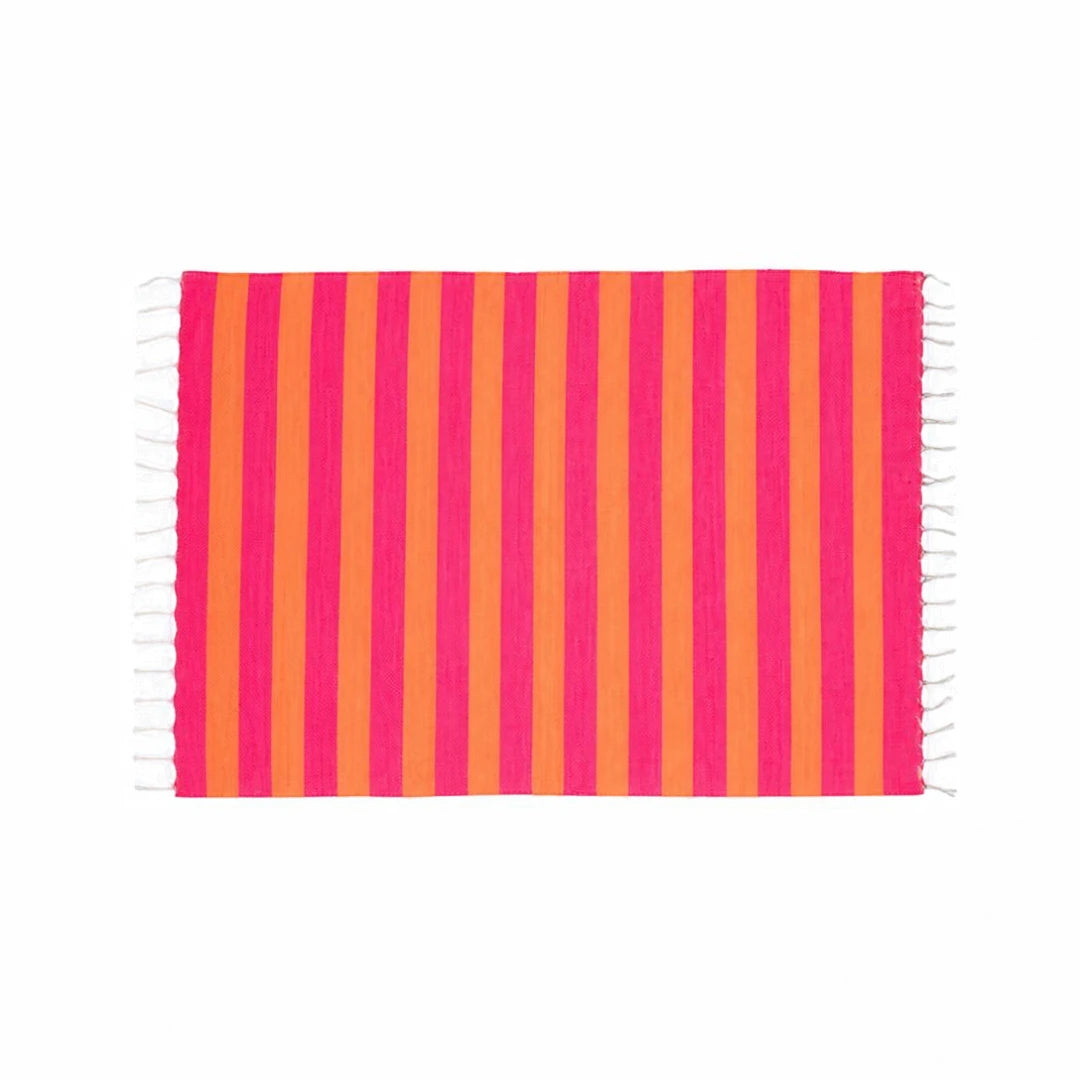 Fuchsia & Orange Rug