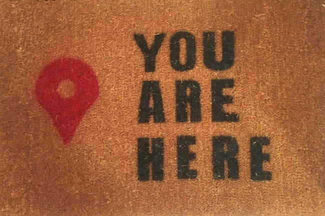 You Are Here